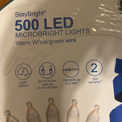 White LED String Lights 