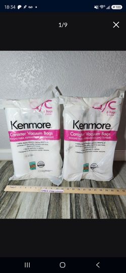 Set of 2, Kenmore 53292 Type Q HEPA Replacement Dust Bags for Canister Vacuum 81214, 81414, 81714, 21814, BC2005, BC3005, 81615, BC7005

***2 Type Q b