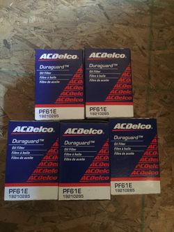 Acdelco oil filter pf61e