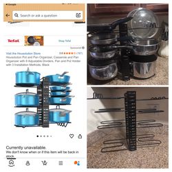 Pot organizer
