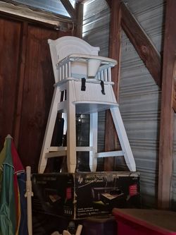 Antique highchair
