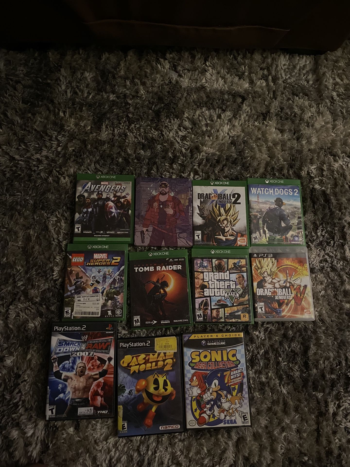 Xbox GameCube PlayStation Games