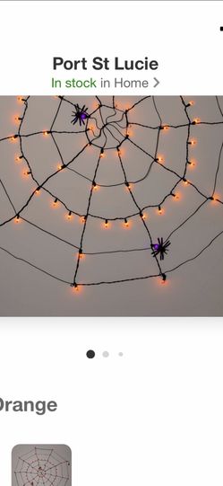 HALLOWEEN SPIDER WEB NEW 5 FEET IN/OUT DOORS