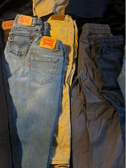 Boys jeans, swimming shorts & shorts New & used Size 5-7T