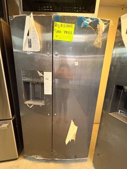 Frigidaire black stainless steel refrigerator