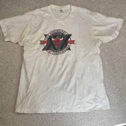 NBA Chicago Bulls 1991 Championship 20 Year Anniversary T Shirt Adult XL XLarge