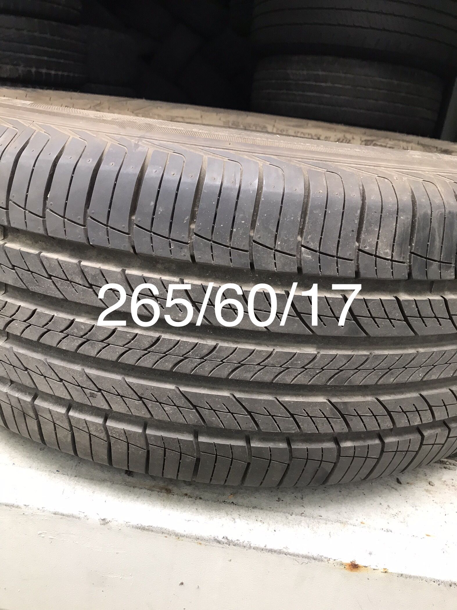 Used Tire 265/60/17