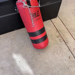 Punching bag, good condition  