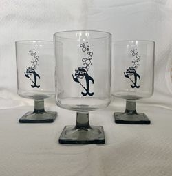 Starkist ‘Charlie’ Tuna Vintage Promotional Glasses