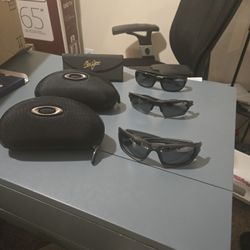 Sunglasses (Maui Jim, Oakley)