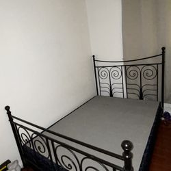 Full Size Bed Frame With Box Spring 
