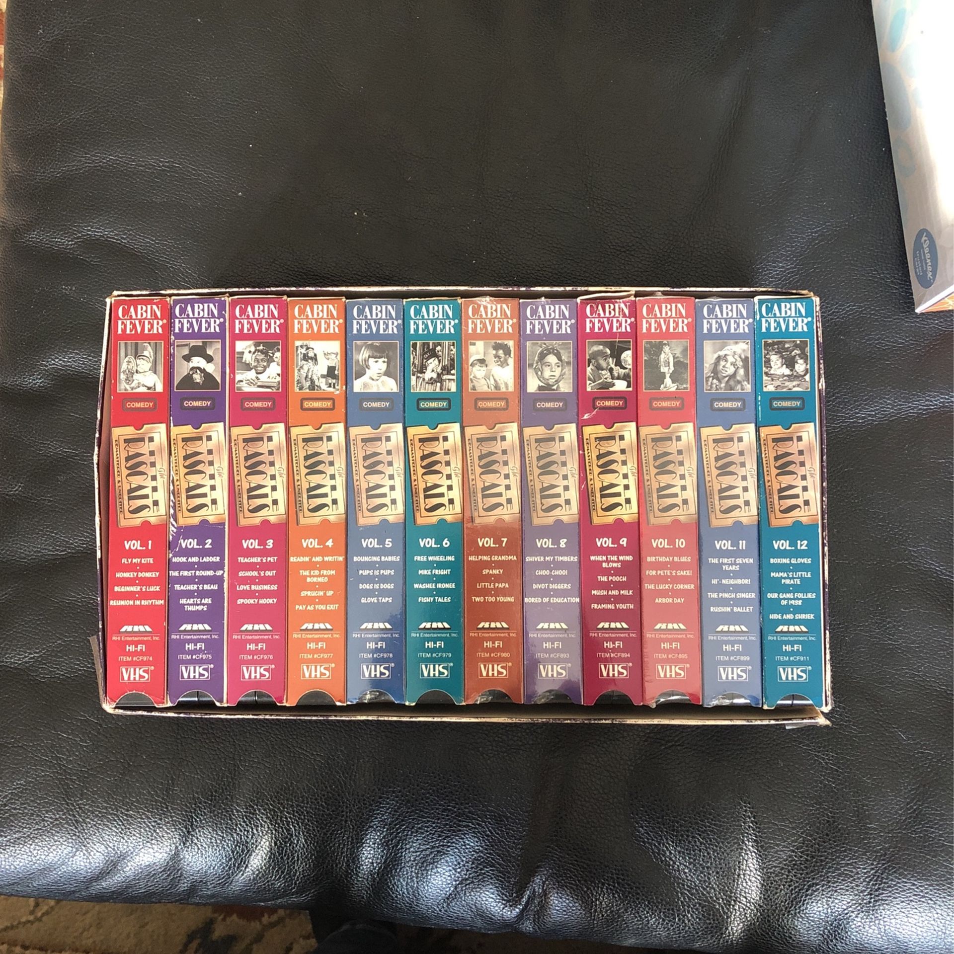 Little Rascals VHS Tape Set (Cabin fever)
