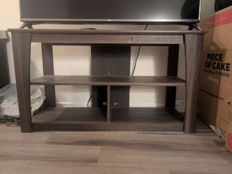 Used TV stand made of wood