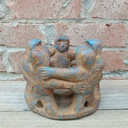 Circle Of Friends Pillar Candle Holder 