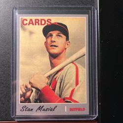 4—Stan Musial Baseball Cards - Nr. Mint