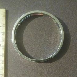 Monet Bracelet Bangle Silver Tone Vintage Woman's Woman Jewelry Collectible Costume 