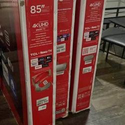 85” TCL Roku Smart TV 4K 
