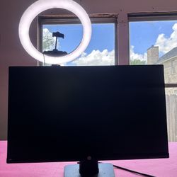 HP 24w 24-inch Monitor 1080p FHD IPS Computer Screen for Home Office Gaming Work