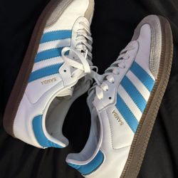 Adidas Sambas With Blue
