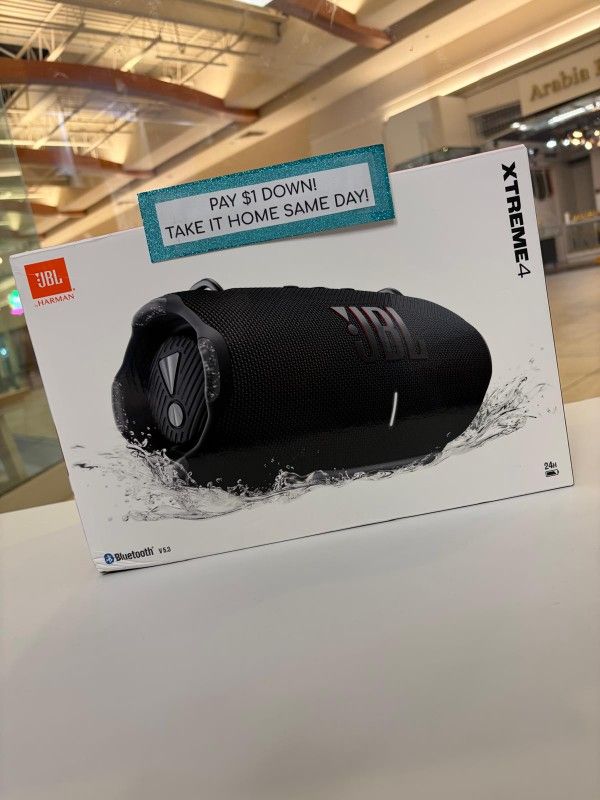 JBL Xtreme 4 Bluetooth Speaker New - Pay $5 today and the rest later!!