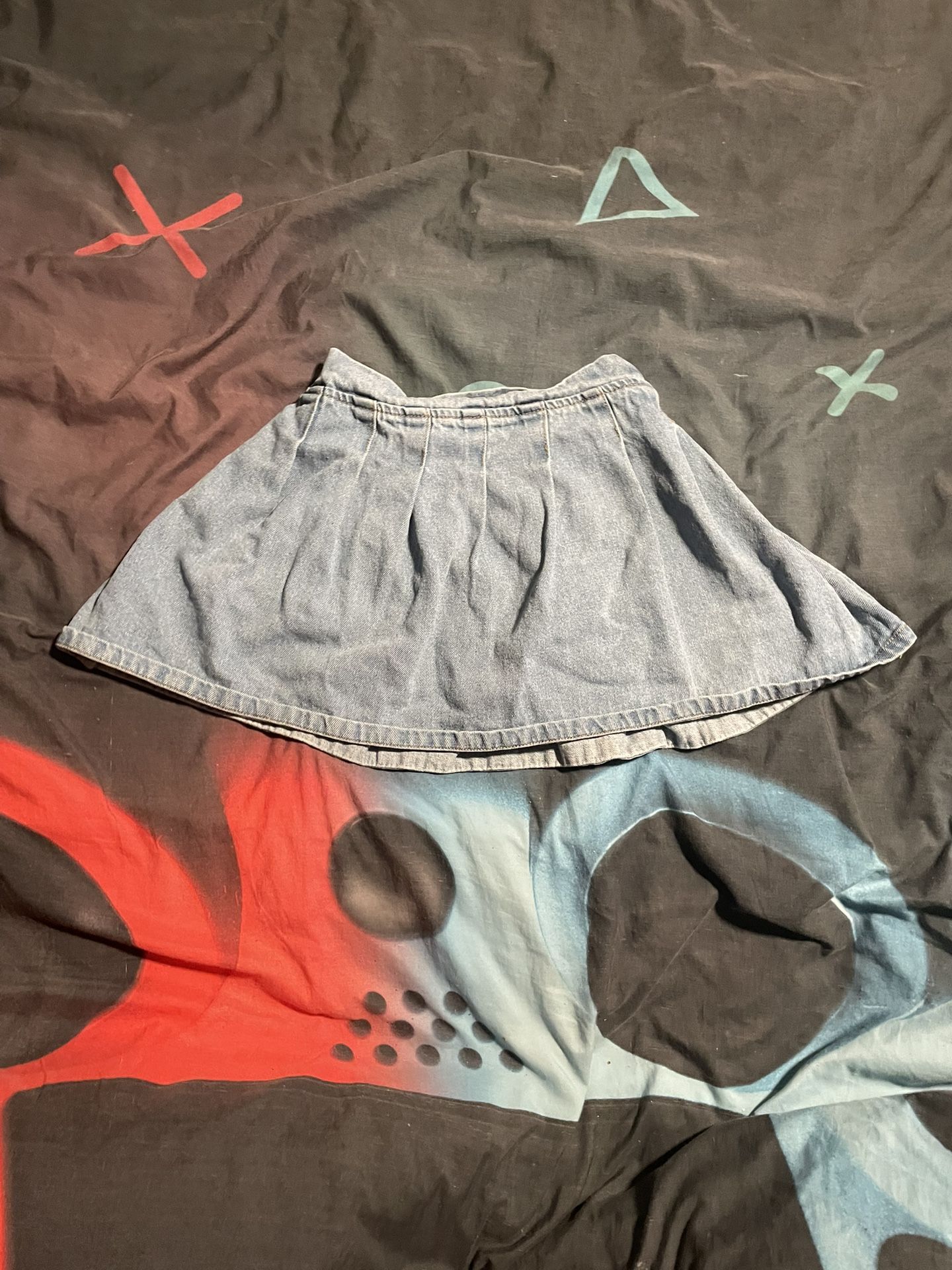 SHEIN Girls Jean Skirt