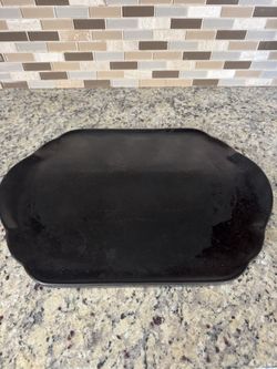 Black Terra Flame by Princess House platter