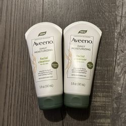 Aveeno Daily Moisturizing Facial Cleanser 5 Fl Oz $4 Each 