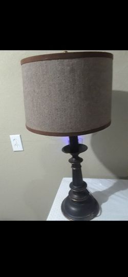 Corduroy Table Lamp ( heavy) $20.00 cash only