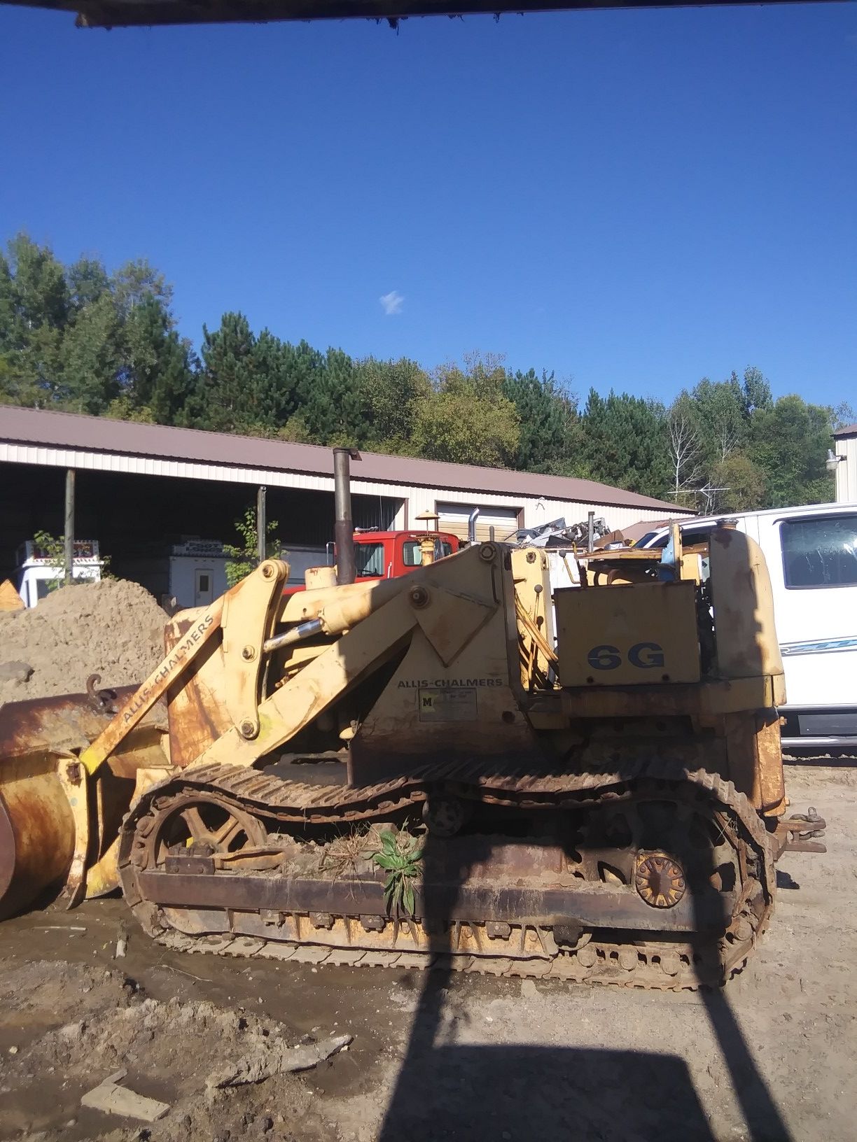 G6allis Chalmers loader runs good