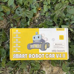 *Brand New* ELEGOO UNO R3 Smart Robot Car Kit V4 for Arduino, Line Tracking Module, Ultrasonic Sensor