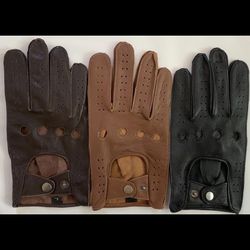 New  Leather  Driving  Gloves 