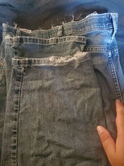 Men's wrangler jeans used
