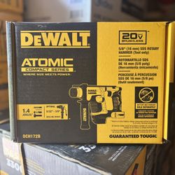 DEWALT ATOMIC 20V MAX Cordless Brushless Ultra-Compact 5/8 in. SDS Plus Hammer Drill (Tool Only)