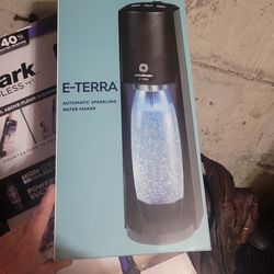 Soda Stream E-Terra Automatic Sparkling Water Maker