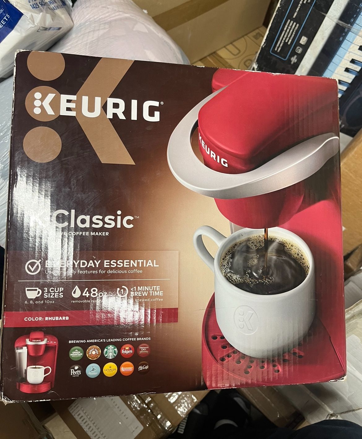 New Keurig K Classic Single Serve K Cup Pod Coffee Maker K50