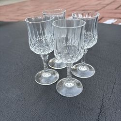 4 Cordial Glasses 