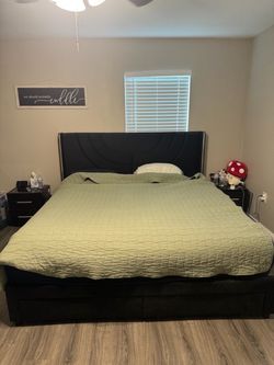 King size bedframe