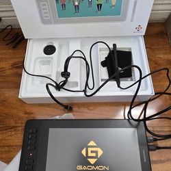 11.6" Drawing Tablet with Battery-Free Stylus, 8 Shortcut Keys for Paint, Design, Illustration, Editing