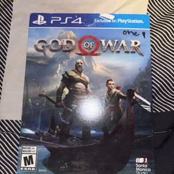 GOD OF WAR PS4 GAME
