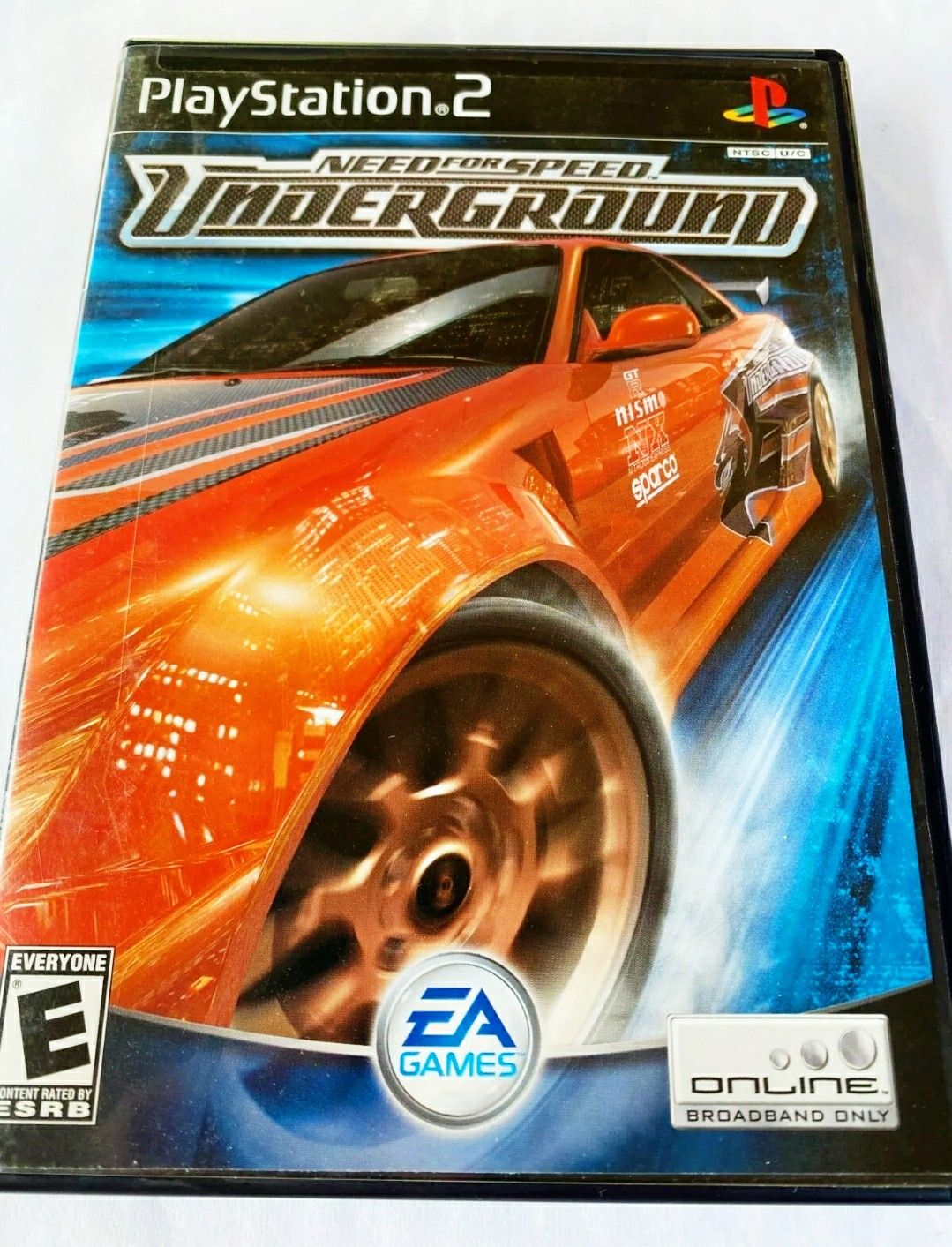 Need for Speed⚡Underground - Sony PlayStation 2 (PS2) w/ Booklet !! 🚘