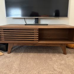 wood tv stand/ coffee table