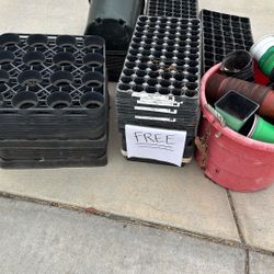 Free Plastic Pots And Seed Starting Trays For Plants