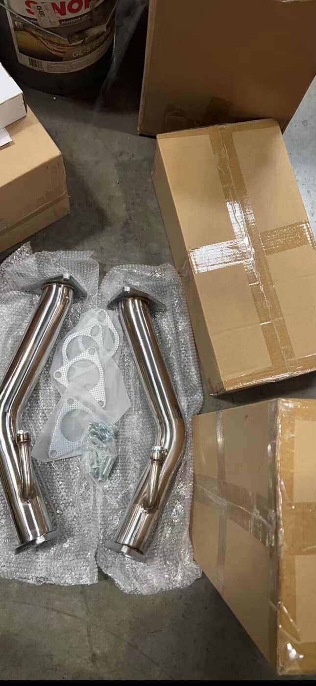 Infinity Nissan Test Pipes 370z G37 G35