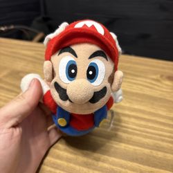 Nintendo 64 N64 Super Mario 6” Beanbag Plush BD&A Vintage 1997