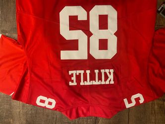 George Kittle 85 San Francisco 49ers Red men jersey NfL
