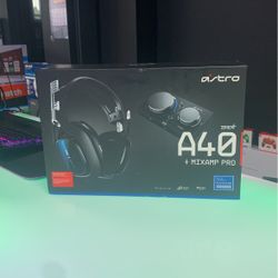 Astro A40 TR Gaming Headset + MixAMP Pro Brand New