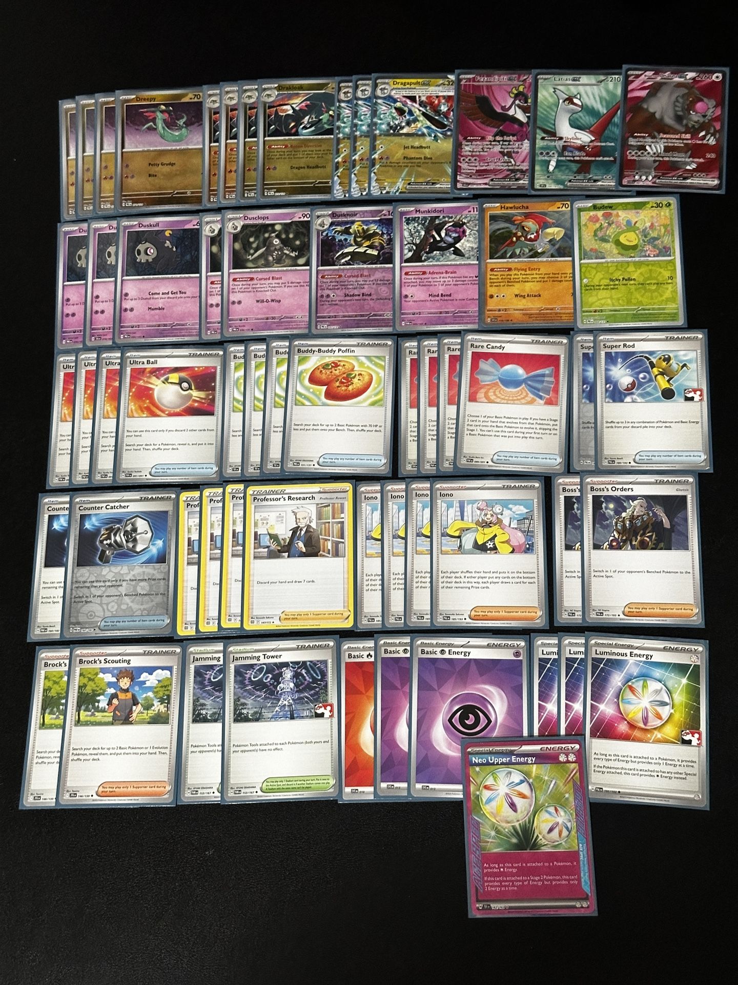Pokémon Dragapult Ex Deck 