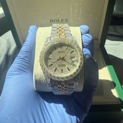 Mosanite Rolex 