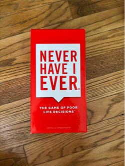 “Never Have I Ever” Card Game