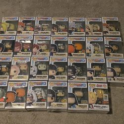 Naruto Funko Pop Lot 